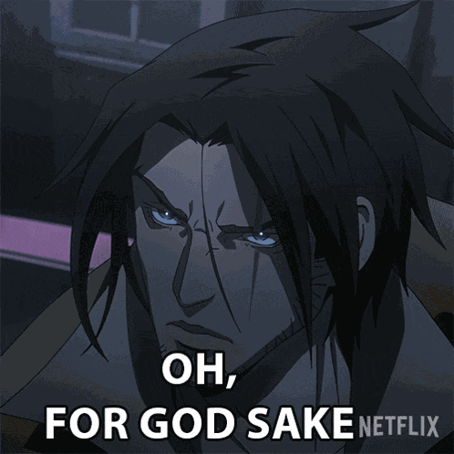 Oh For God Sake Trevor Belmont GIF