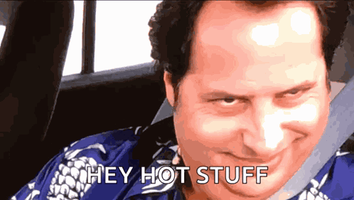 Oh Hey There Flirty GIF