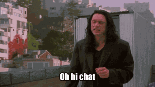 Oh Hi Chat Oh Hi Mark GIF