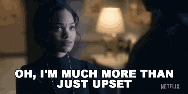 Oh Im Just More Than Just Upset Rebecca Jessel GIF