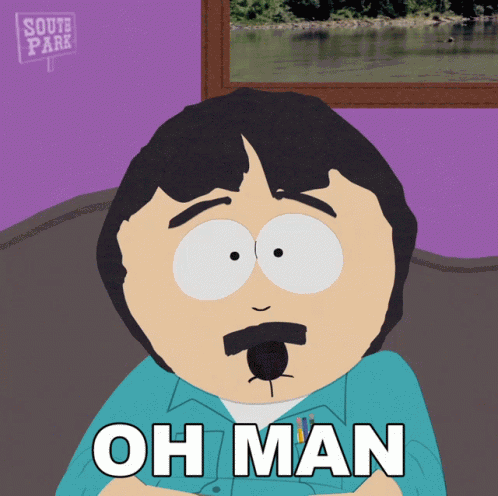 Oh Man Randy Marsh GIF