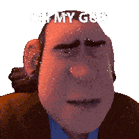 Oh My God Blinky Sticker