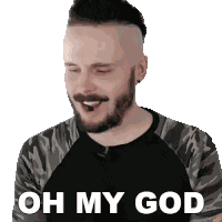 Oh My God Liam Scott Edwards Sticker