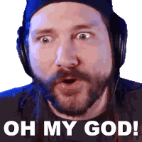 Oh My God Michael Kupris Sticker