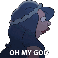 Oh My God Mora Sticker