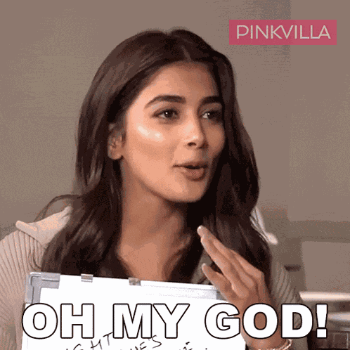 Oh My God Pooja Hegde GIF