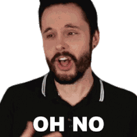 Oh No Liam Scott Edwards Sticker