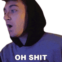 Oh Shit Casey Frey Sticker