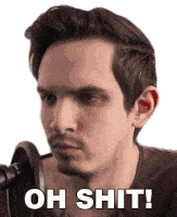 Oh Shit Nik Nocturnal Sticker