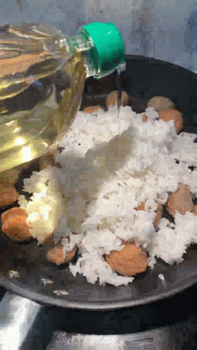Oil Rice GIF