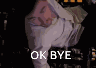 Ok Bye Okay Bye GIF