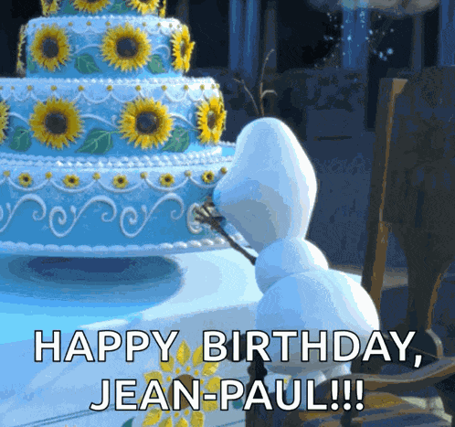 Olaf Happy GIF