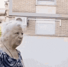 Old Lady Running Away GIF