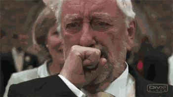 Old Man Crying GIF