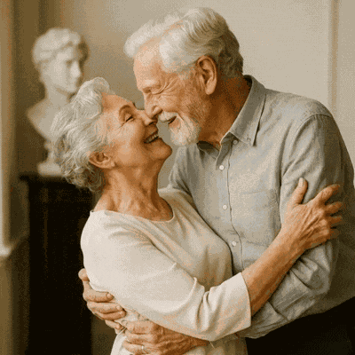 Old Man Old Woman GIF