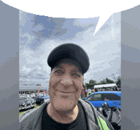 Old Man Speech Bubble Sticker