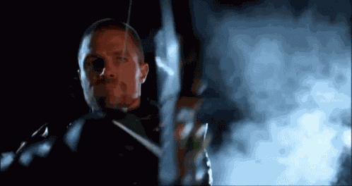 Oliver Queen Green Arrow GIF