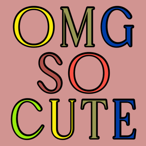 Omg Omg So Cute GIF