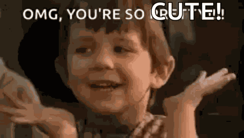 Omg Youre So Pretty Kid GIF