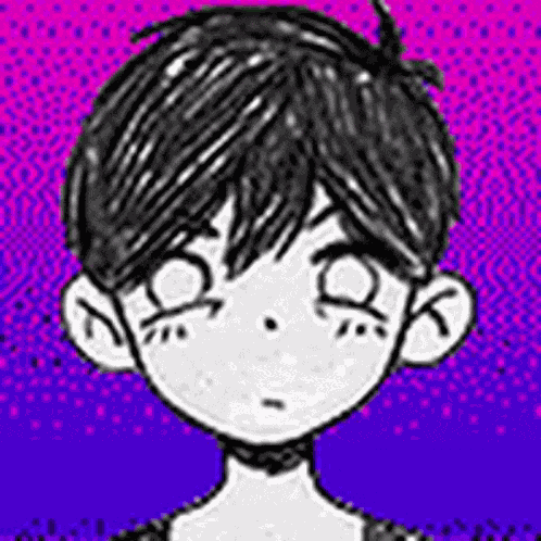 Omori Startled GIF