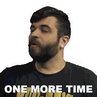 One More Time Andrew Baena Sticker