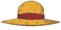One Piece Hat Luffy Hat Sticker