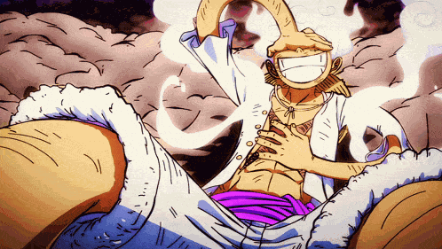 One Piece Luffy Gear 5 GIF
