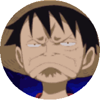 One Piece Luffy Sticker