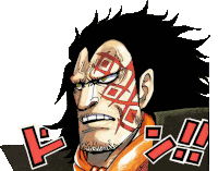 One Piece Monkey D Dragon Sticker