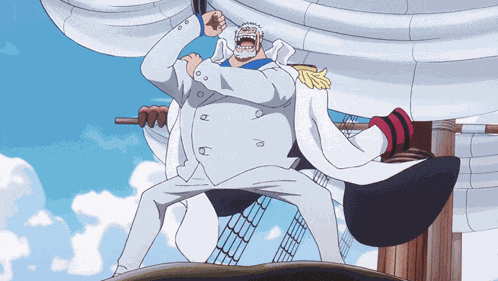 One Piece Monkey D Garp GIF