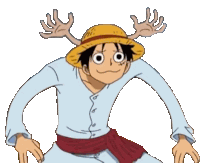 One Piece Monkey D Luffy Sticker