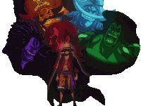 One Piece Monkey D Luffy Sticker