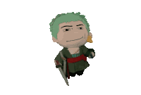 One Piece Zoro Sticker