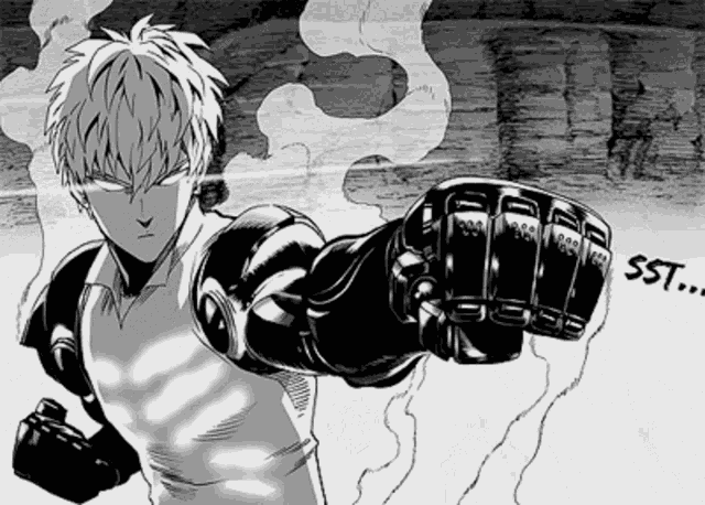 One Punch Man Manga GIF