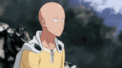 One Punch Man Saitama GIF