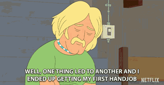 One Thing Led To Another I Ended Up Getting My First Handjob GIF