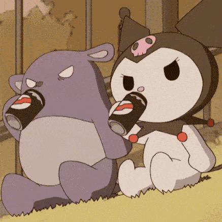 Onegai My Melody Kuromi GIF