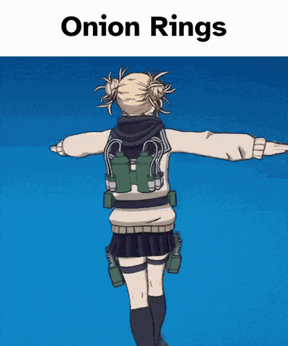 Onion Rings Himiko Toga GIF