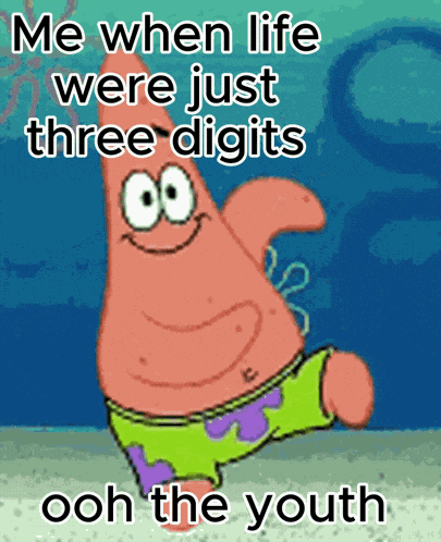 Ooh The Youth Patrick Star Jumping GIF