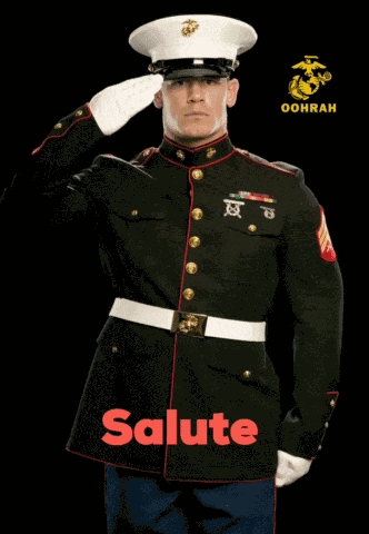 Oorah Salute GIF