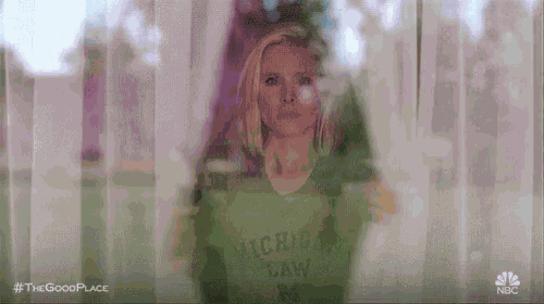 Open The Curtains Surprised GIF