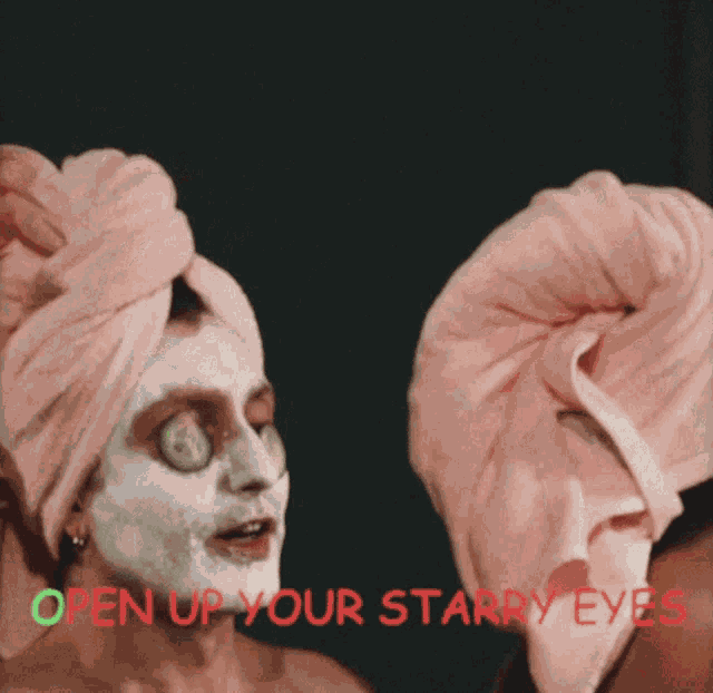 Open Up Your Starry Eyes Look At Me GIF
