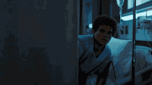 Opening The Curtain Everett Lang GIF