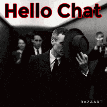 Oppenheimer Hello Chat GIF