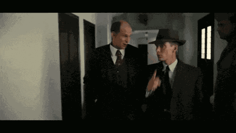 Oppenheimer Shush GIF