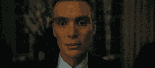 Oppenheimer Starring Then Closing His Eyes Oppenheimer Movie GIF