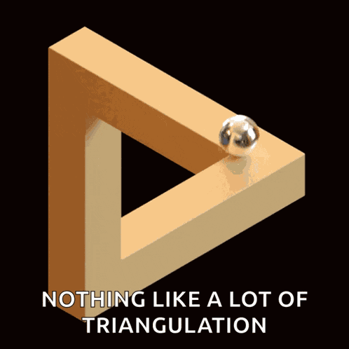 Optical Illusions Triangle GIF