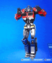 Optimus Fortnite Dance GIF