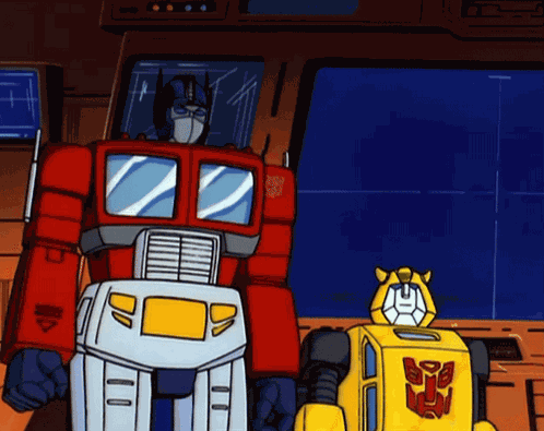 Optimus Prime Bumblebee GIF