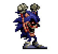 Ordinary Sonic Fangame Sonic Exe Sticker GIF